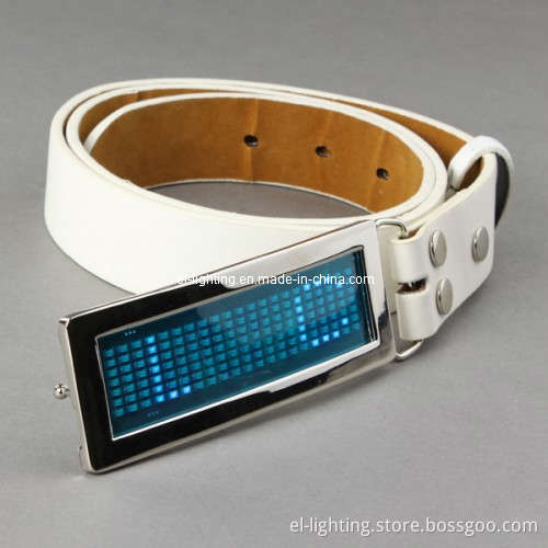 LED Name Buckle